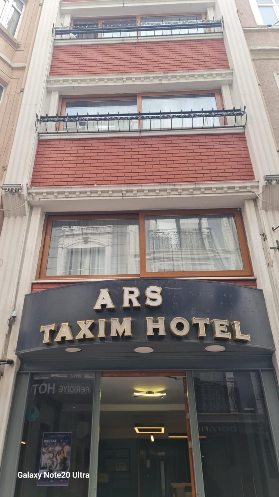 Ars Taxim Hotel Стамбул Экстерьер фото